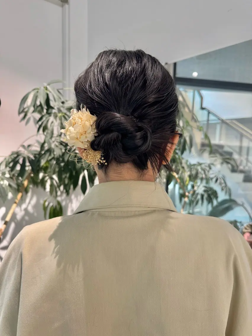 ミディアム ヘアセット 🩰Nico ☺︎Rukaのヘアスタイル
