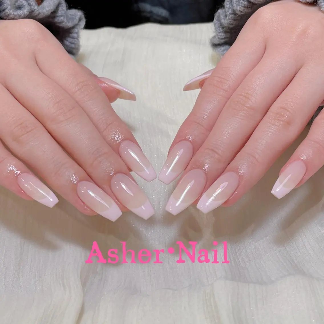 ネイル ハンドネイル ハンドケア Asher _Nailのネイルデザイン