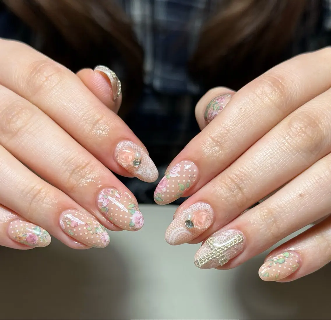 ネイル ハンドネイル ハンドケア 🍑 momo_nailのネイルデザイン