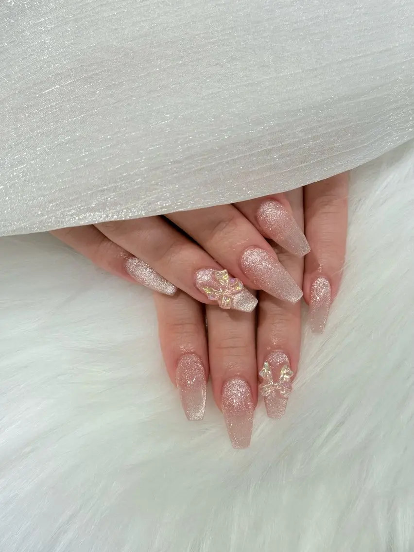 ネイル 韓国ネイル ニュアンスネイル シンプルネイル 春ネイル ワンホンネイル Nihonthy Nail 新宿のネイルデザイン