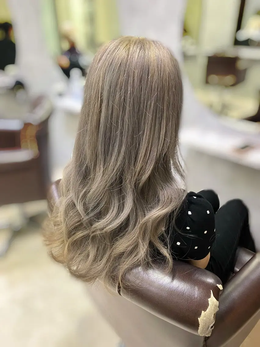 ロング カラー レイヤーカット ショート/宮本洋介のヘアスタイル