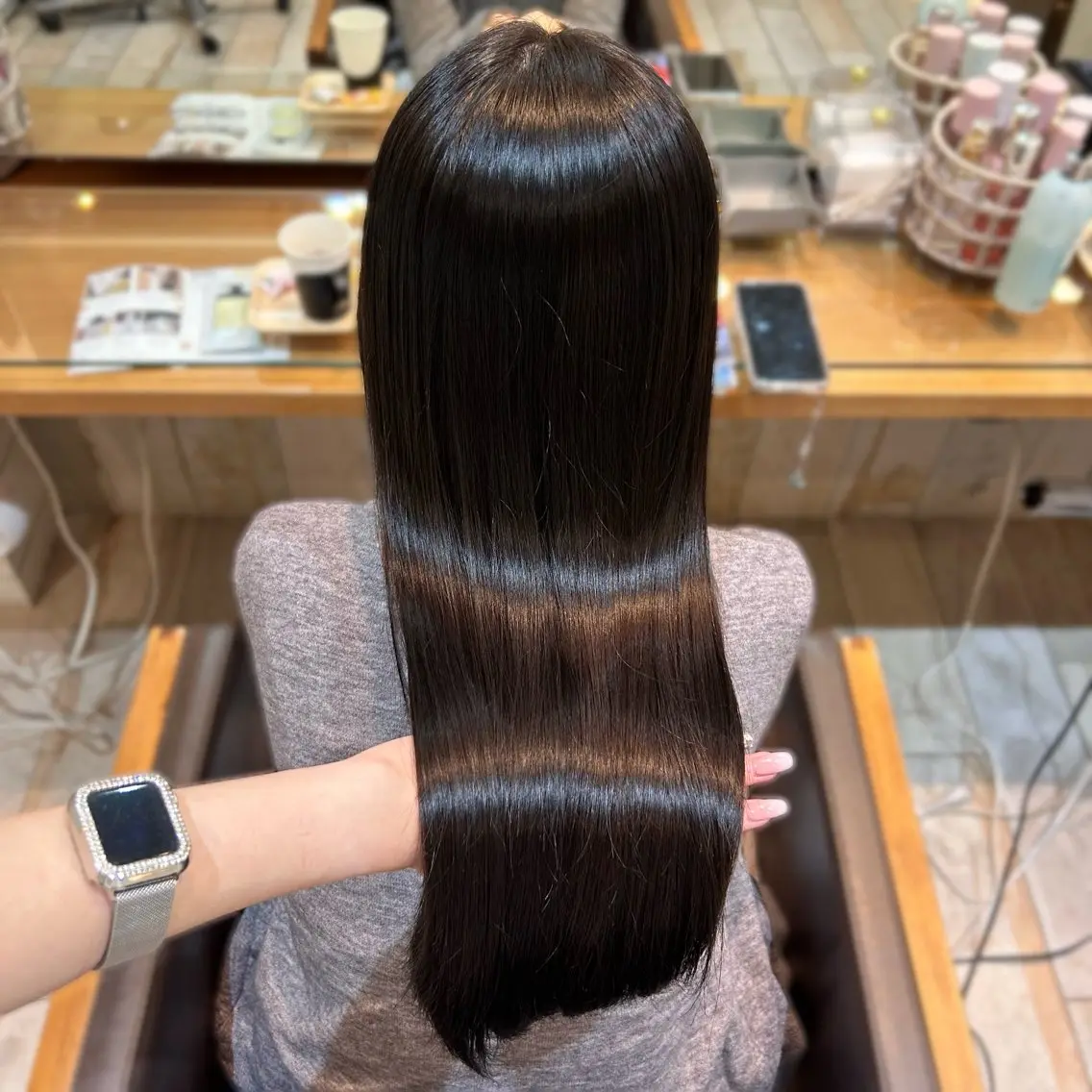 ロング カラー Rion🎀/渋谷 /ブリーチなしカラーのヘアスタイル
