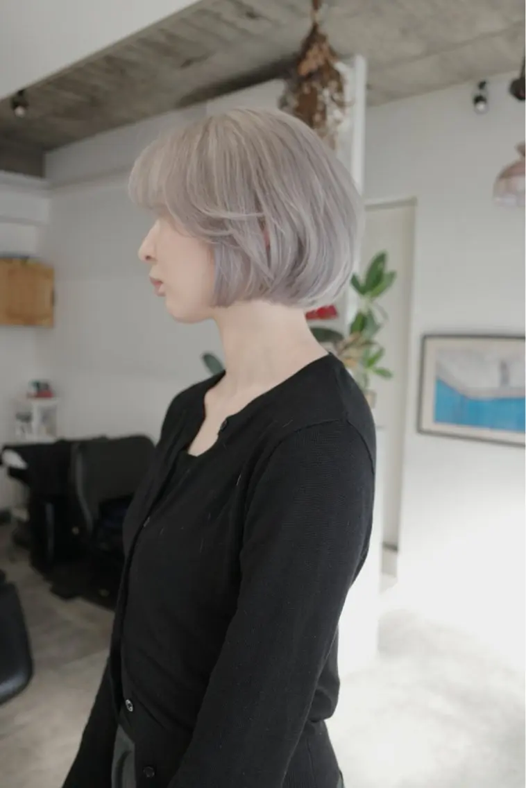 ショート カラー ブリーチ カット ヘアカラー トリートメント palve/レイヤー /パーマ/熊谷翔のヘアスタイル
