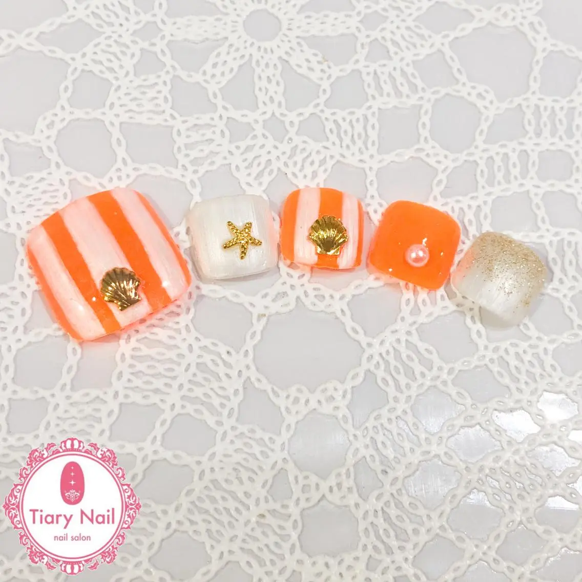 ネイル tiarynail K K🐼のネイルデザイン