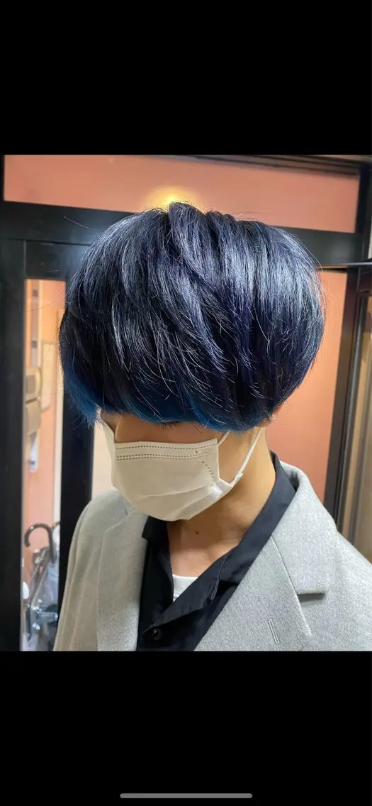 ショート カラー メンズ ブリーチ特化美容室 ☆selene☆のヘアスタイル