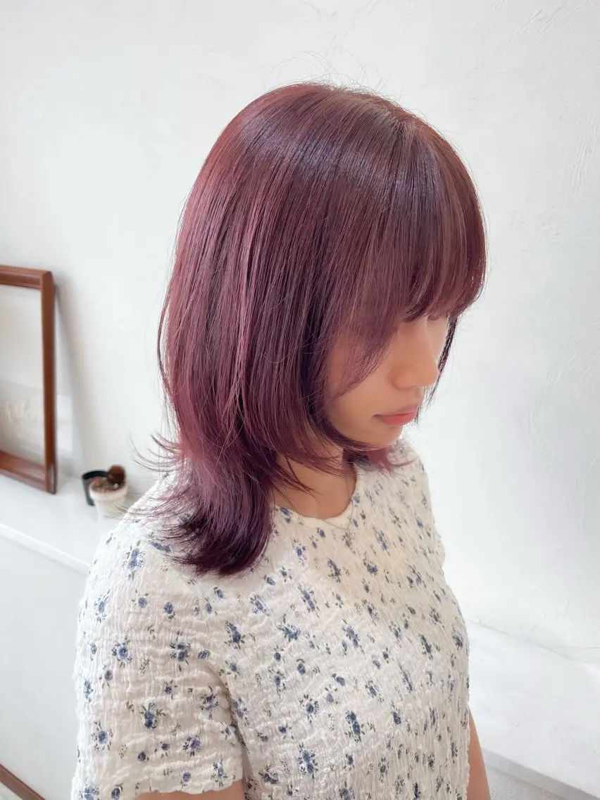【トレンド✂️】レイヤーカット+艶感カラーの写真