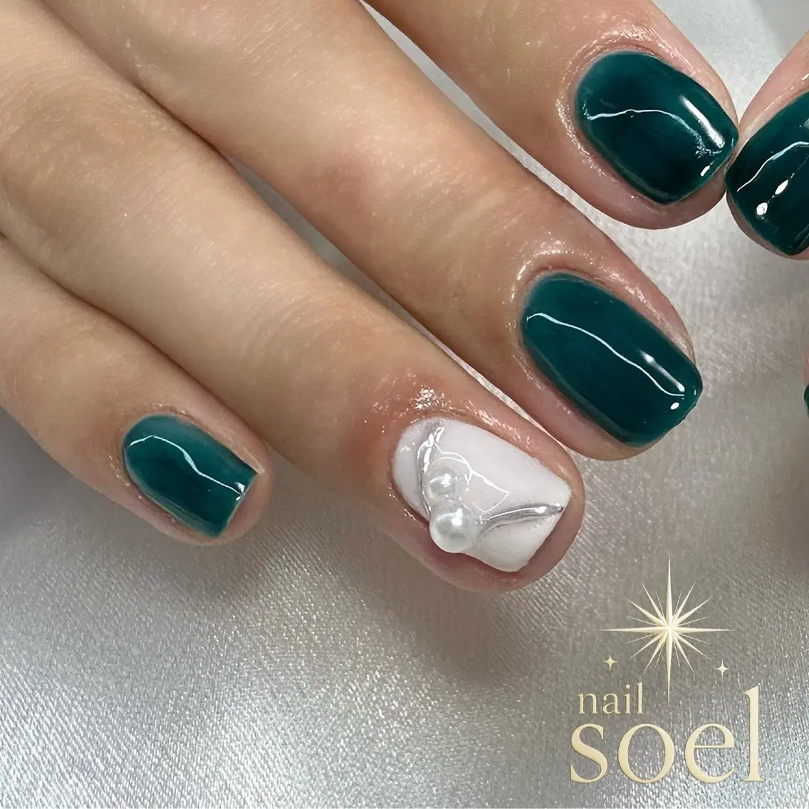 ネイル 卒業式 ハンドネイル nail Soel| ネイル ソエルのネイルデザイン