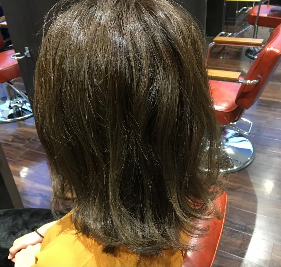 ミディアム カラー 川合 勇気のヘアスタイル