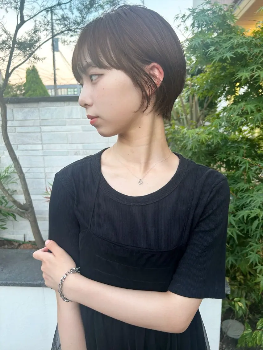 ショート カット ヘアカラー 💛🤍U too e’s /店長🧸のヘアスタイル