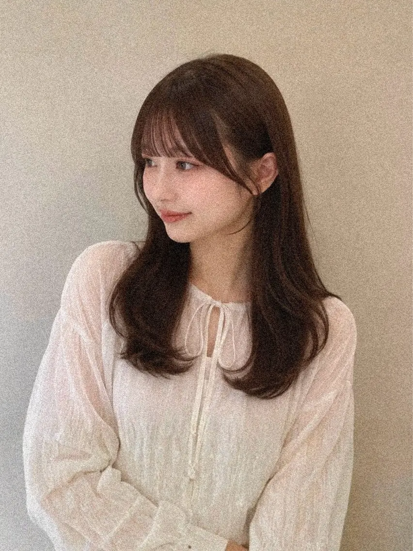前髪カット+顔まわりカットの写真