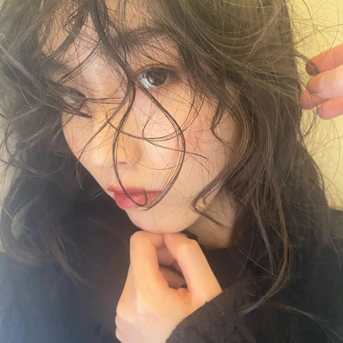 ロング カラー パーマ 🦮shiori アイドルオタク🦮のヘアスタイル