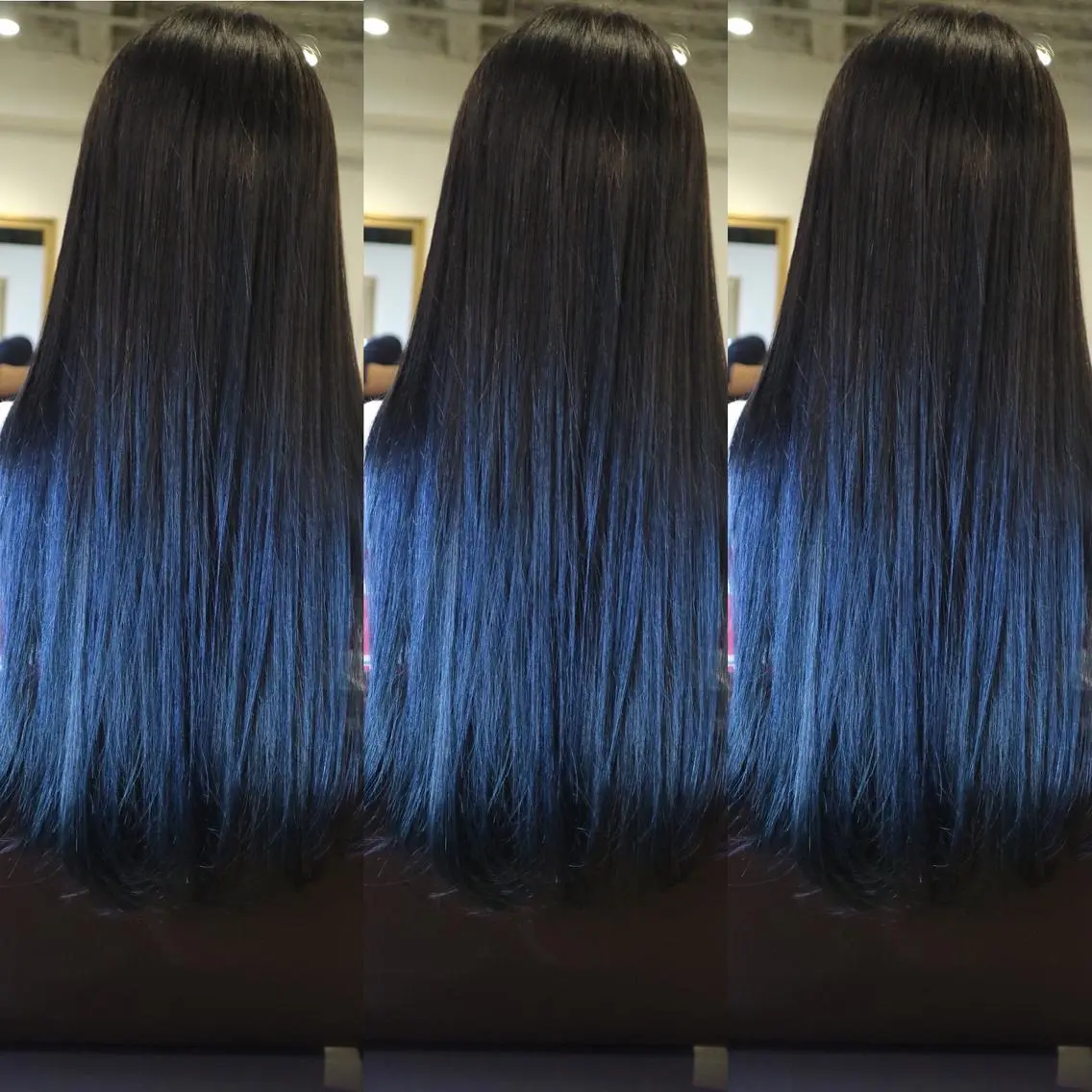 ミディアム カラー ブリーチ ネイビーカラー カット ヘアカラー トリートメント JILBLAN京都 ショート/ハイライトのヘアスタイル