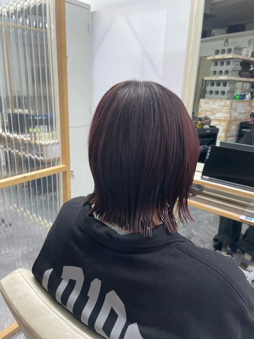 ミニモ限定カラー+5STEPトリートメント🍇の写真
