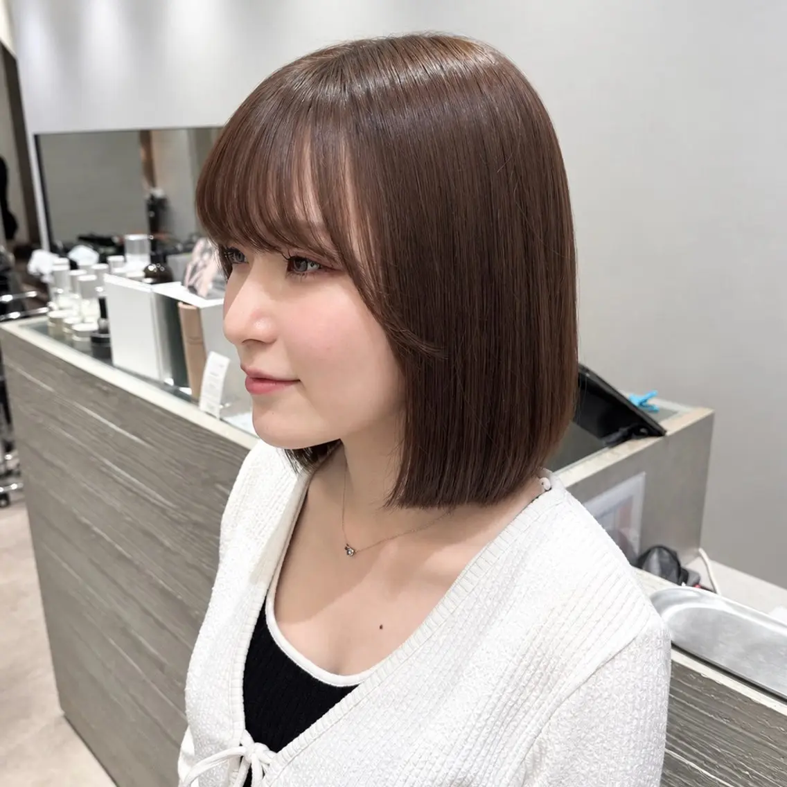 ショート カット ヘアカラー Natsuno ✮ボブ/縮毛矯正のヘアスタイル