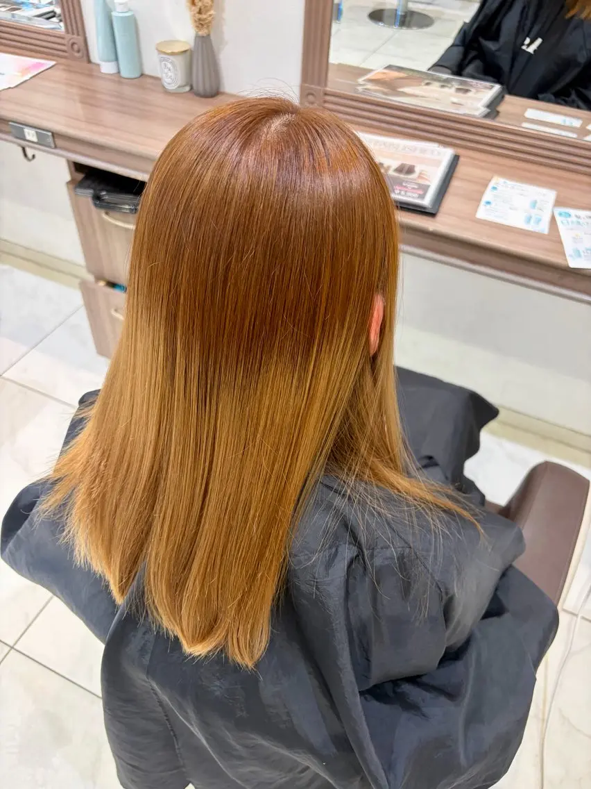 セミロング カラー 🌻✨🍉Ash 新杉田🍉✨🌻山本のヘアスタイル