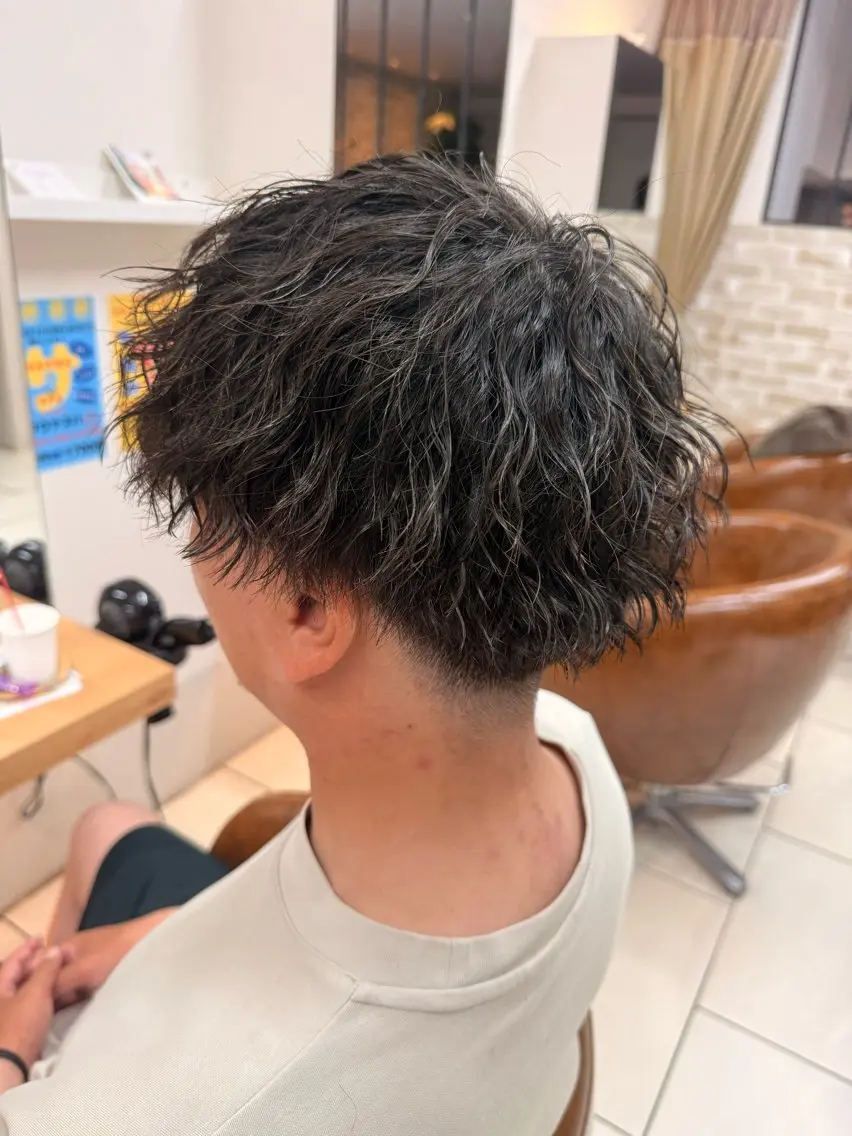 パーマ メンズ メンズカット/ Miiのヘアスタイル