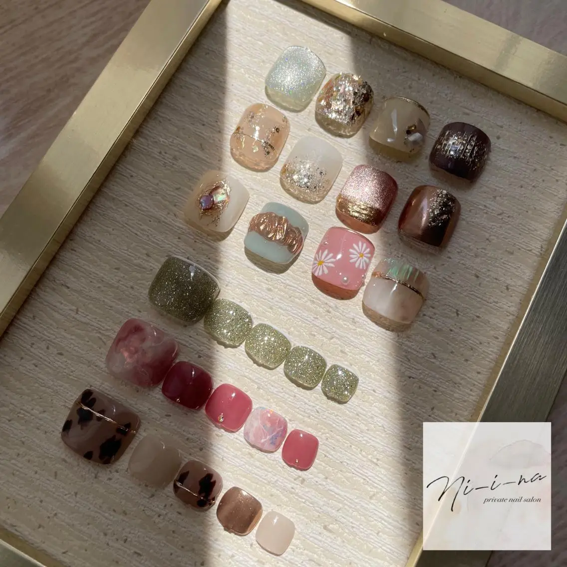 ネイル フットネイル nail salon Ni-i-naのネイルデザイン