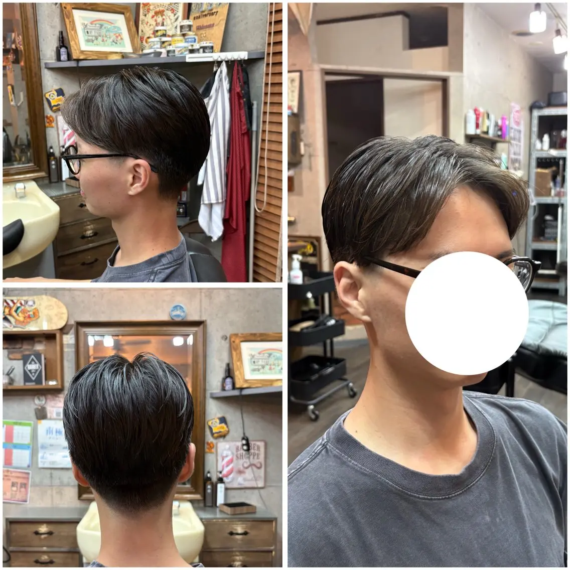 ショート 渡邊 挙児のヘアスタイル
