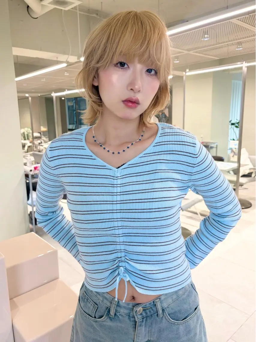 ミディアム ヘアカラー kiyono ⭐︎ダブルカラーのヘアスタイル