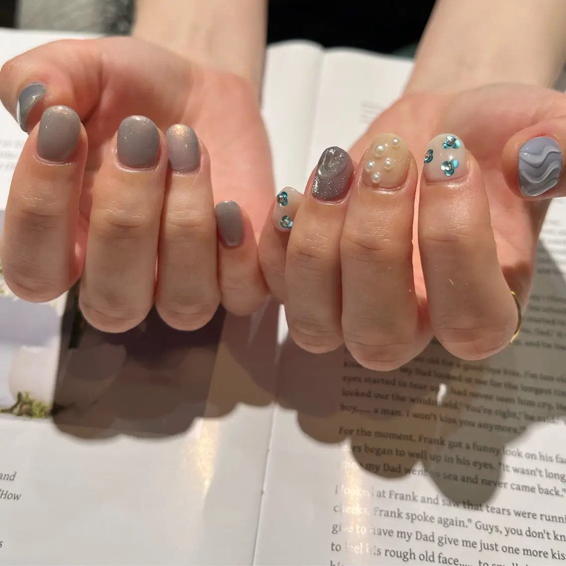ネイル ハンドネイル ЯH.nail JURIのネイルデザイン