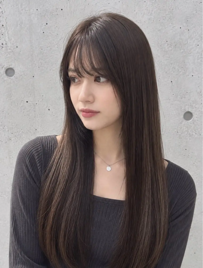 セミロング トリートメント 似合わせ×髪質改善 ケア🫧ｼｵﾝのヘアスタイル
