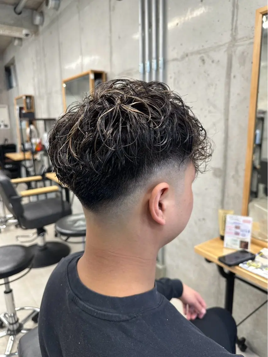 メンズ 横浜/モデル募集🦍 冨取楽人🔥のヘアスタイル