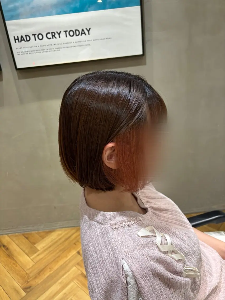 カラー ヘアカラー Mana 🫧のヘアスタイル