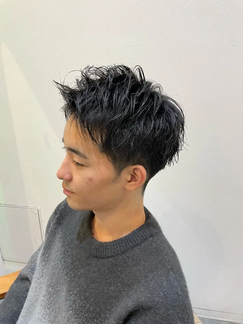 🥉人気No.3🥉メンズカット+マイクロバブルシャンプーの写真