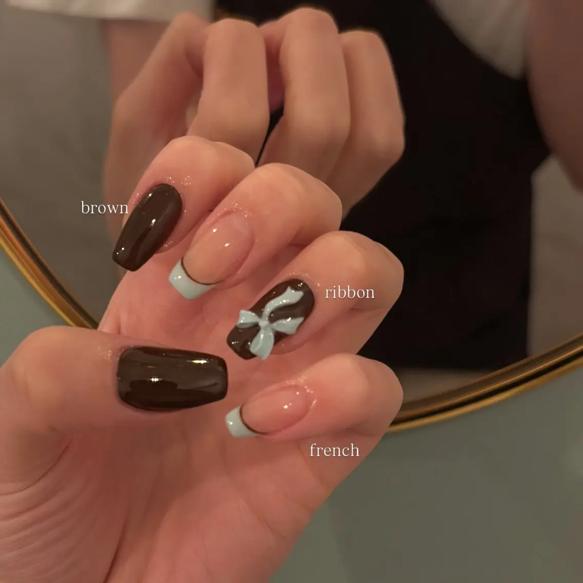 ネイル ハンドネイル IZUMIꕤnail 堺筋本町｜心斎橋のネイルデザイン
