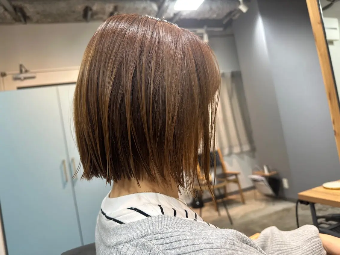 ショート ショートボブ ボブ ショートヘア ナツ ナツのヘアスタイル