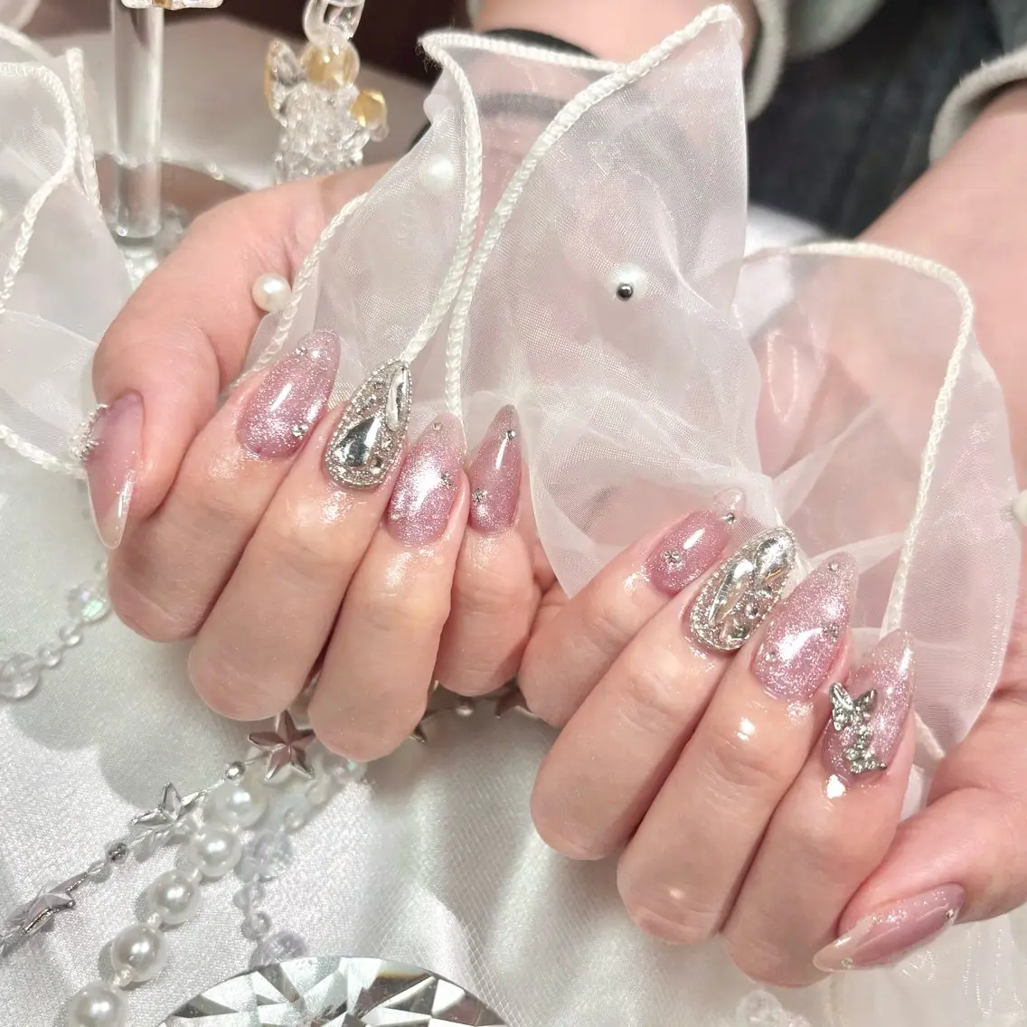 ネイル マグネットネイル ハンドネイル mio nail TANIのネイルデザイン