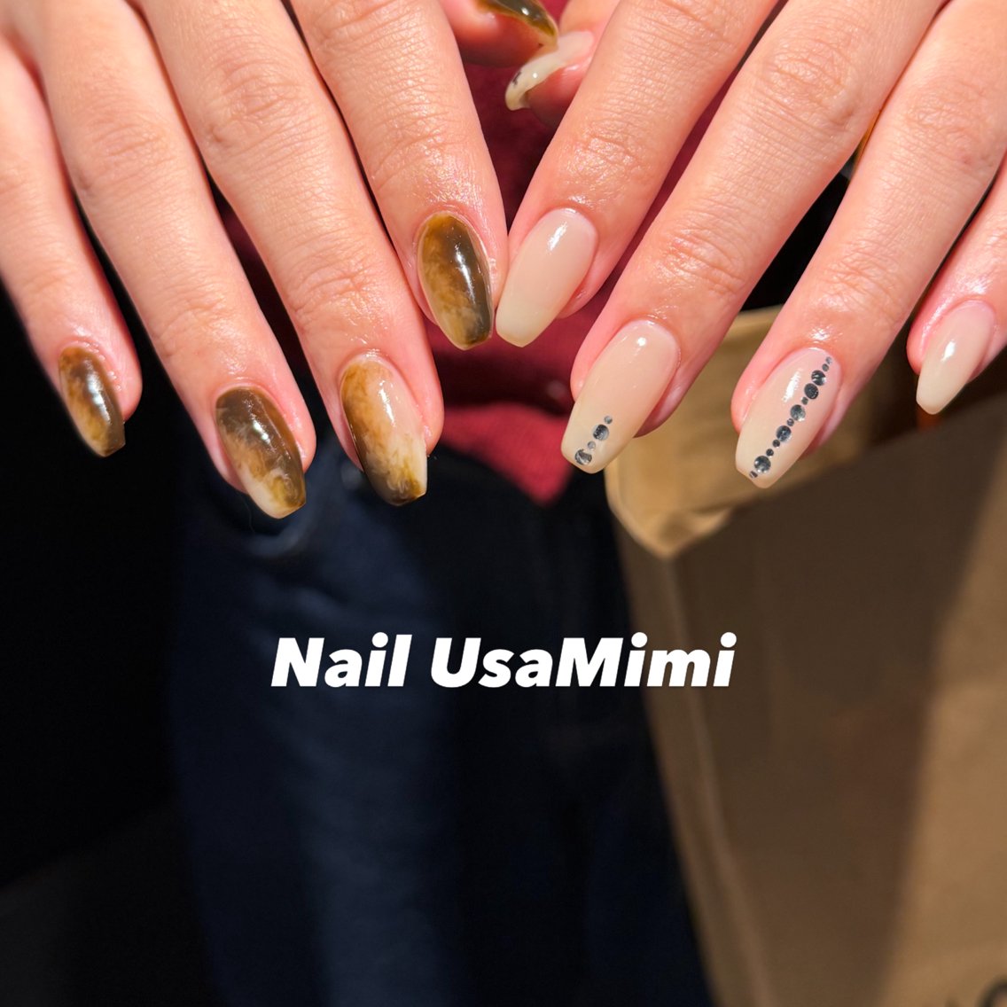 ネイル ハンドネイル 本町Nail Usa Mimi SAKIのネイルデザイン