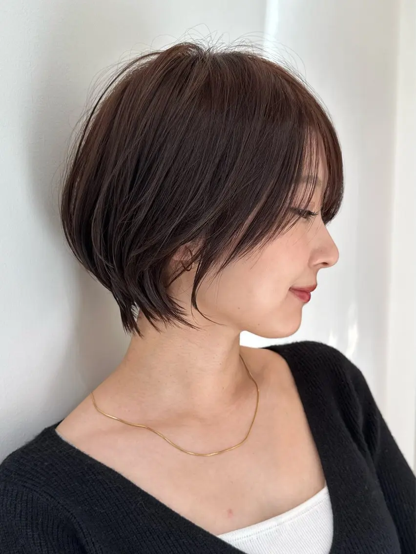 こだわりに似合わせカット前髪矯正メニューです!!の写真