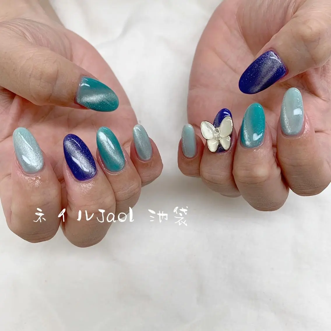 セミロング ネイルJaol 池袋のネイルデザイン