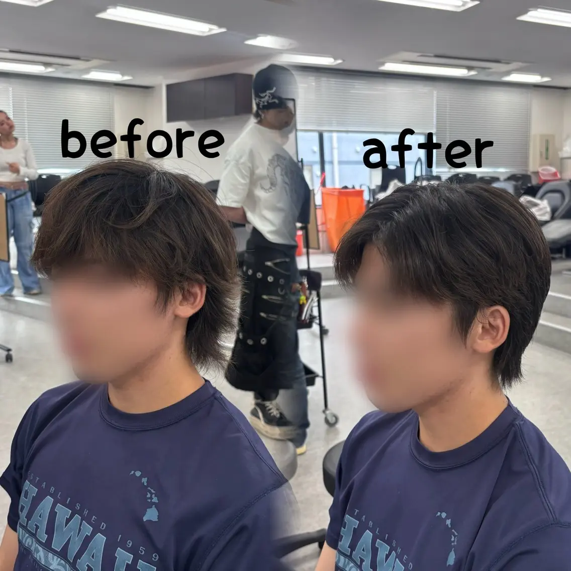 メンズ メンズ特化美容師 アンリのヘアスタイル