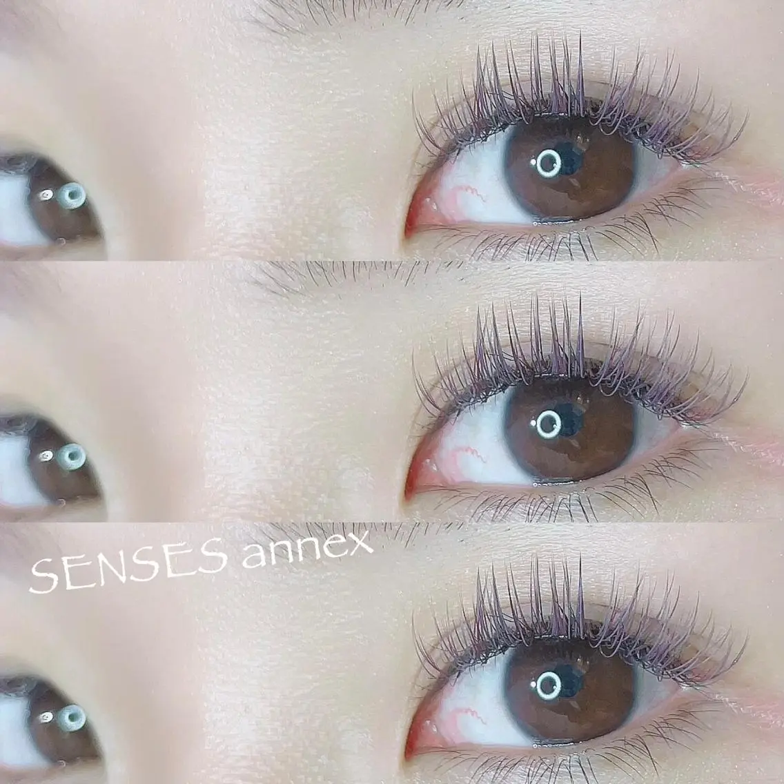 マツエク・マツパ マツエク SENSES_ WAKAのマツエク・マツパデザイン