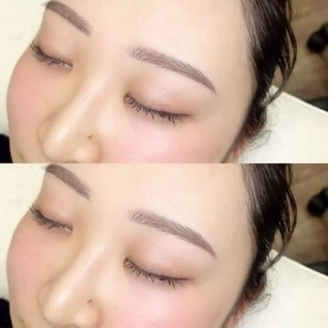 美眉スタイリング［眉ワックス+メイク込み］🧸の写真