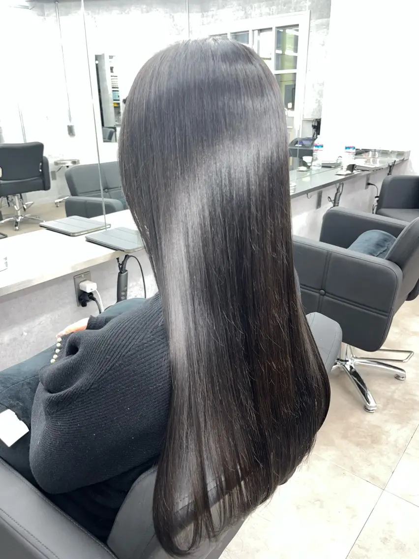 カラー パーマ カット ヘアカラー トリートメント 🌈艶髪/髪質改善 新宿itouのヘアスタイル