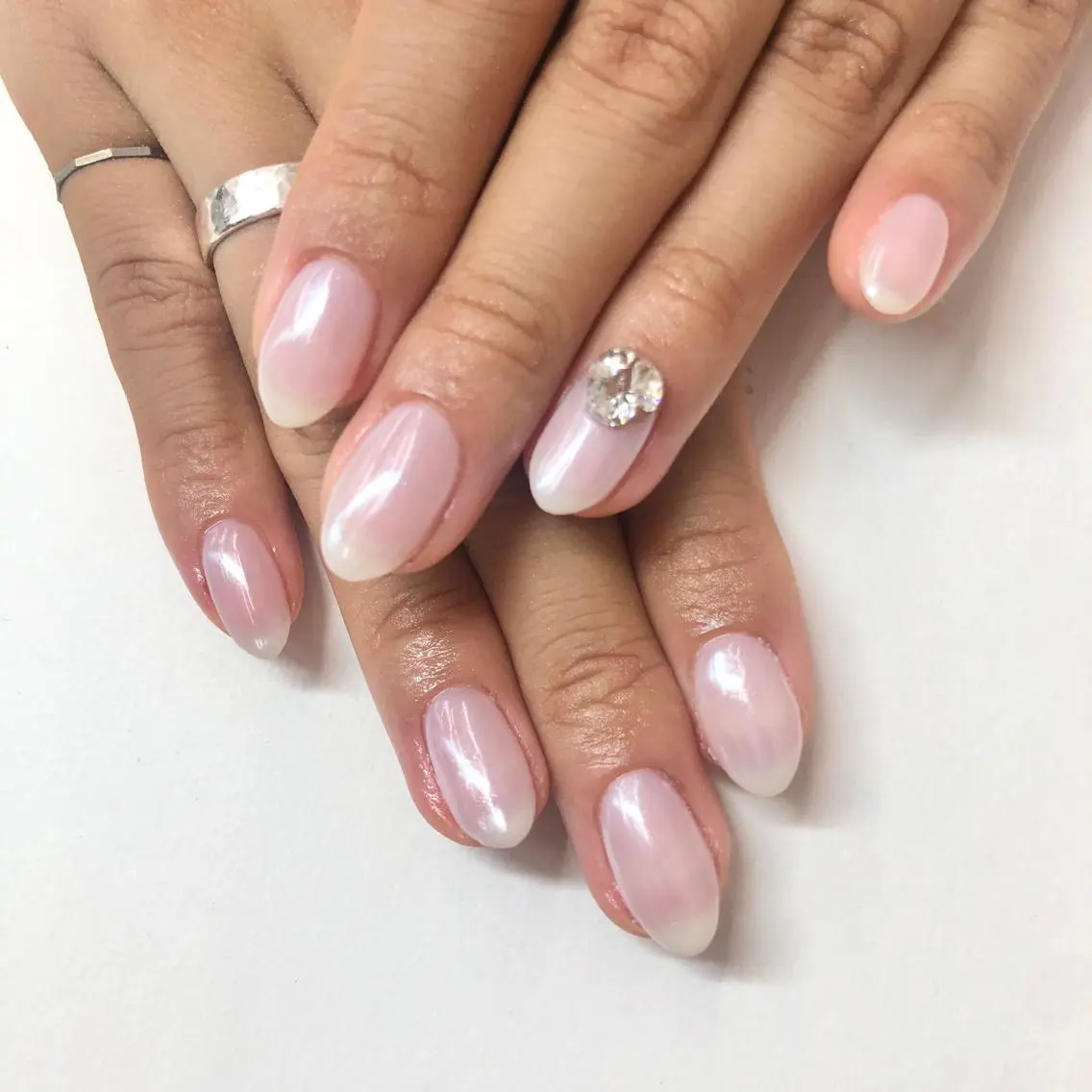 ミラーorオーロラネイル🎀✨オフあり、なしの写真
