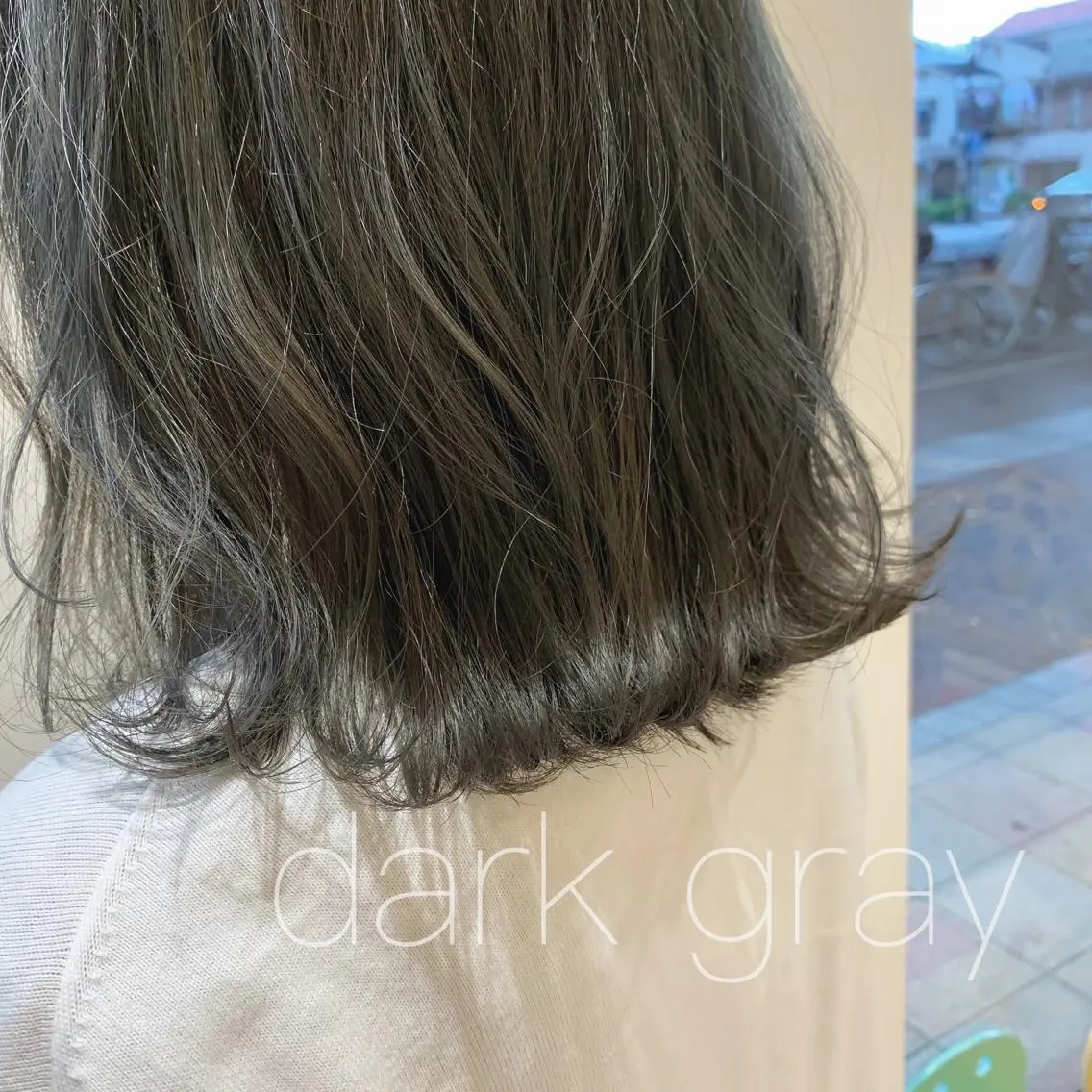 ミディアム 透明感カラー 金村真子のヘアスタイル