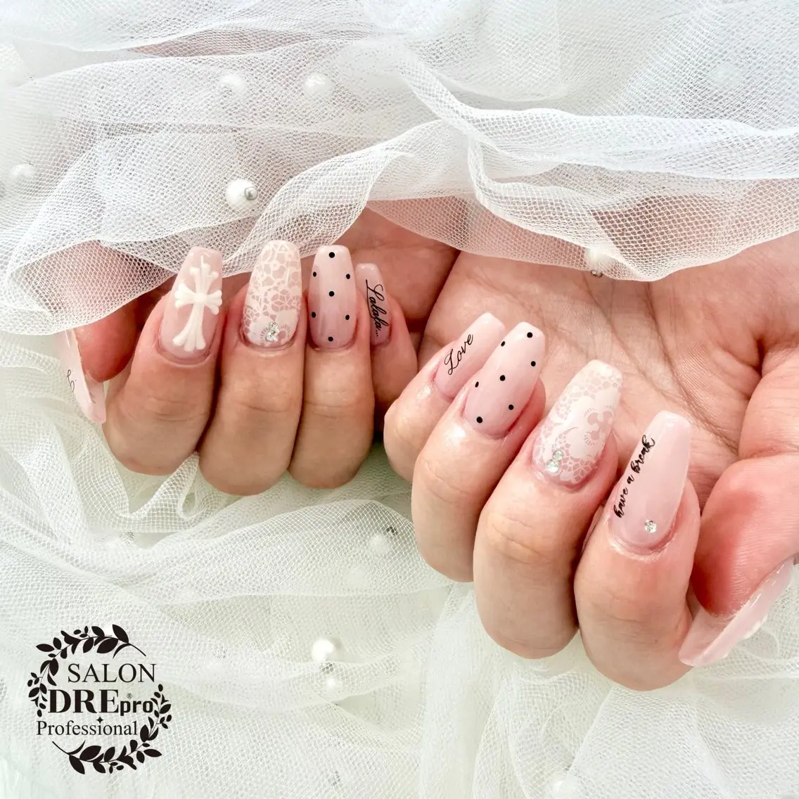 ネイル レース ハンドネイル salonDRE MIYUKIのネイルデザイン