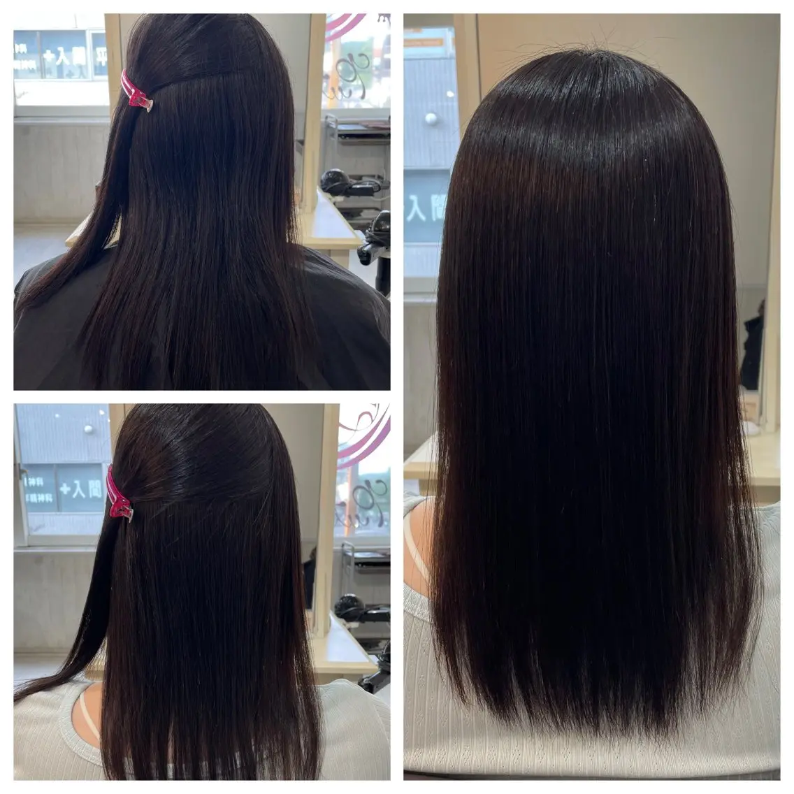 ロング 縮毛矯正 縮毛矯正 PutiLuca 浅川のヘアスタイル