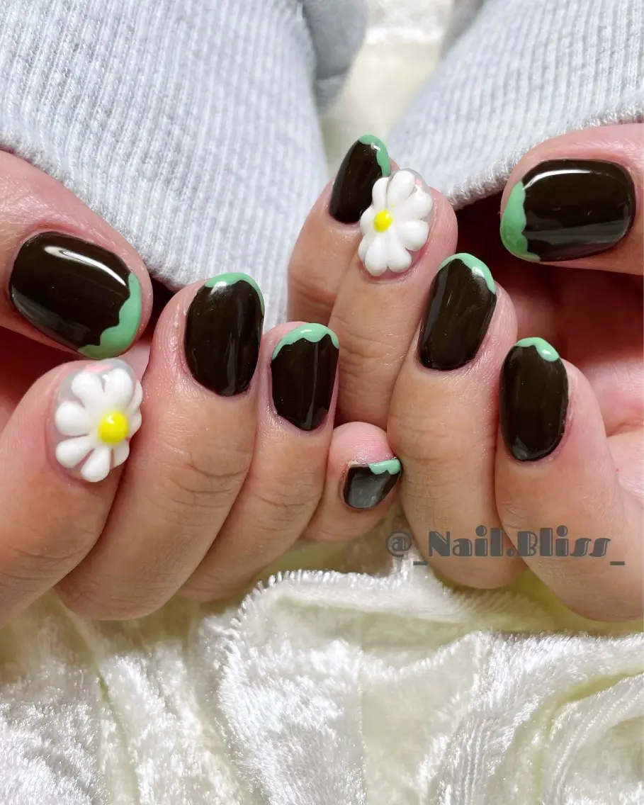 ネイル 持ち込み ぷっくりネイル ハンドネイル NAIL BLISSのネイルデザイン