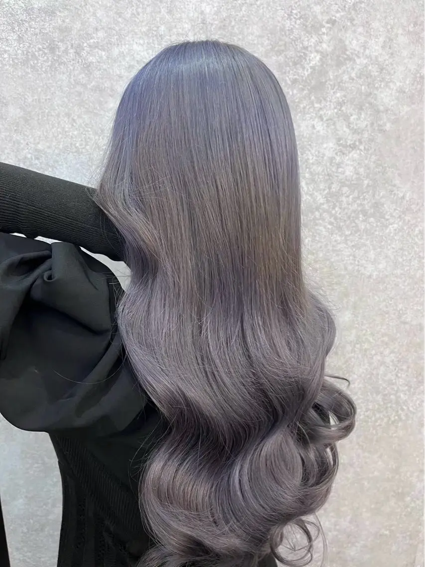 ロング カラー ‪💄心 葉/大宮 /ワンカラー🖤のヘアスタイル