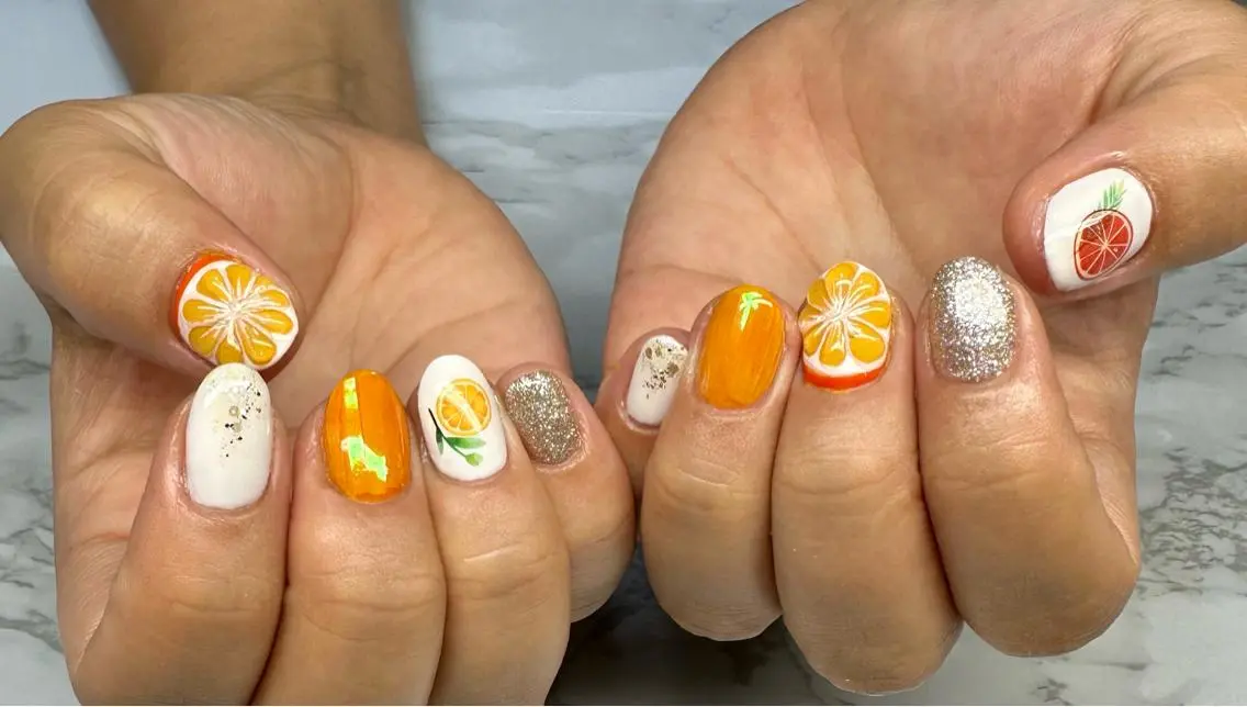 ネイル 夏ネイル ハンドネイル Mai’s nailのネイルデザイン