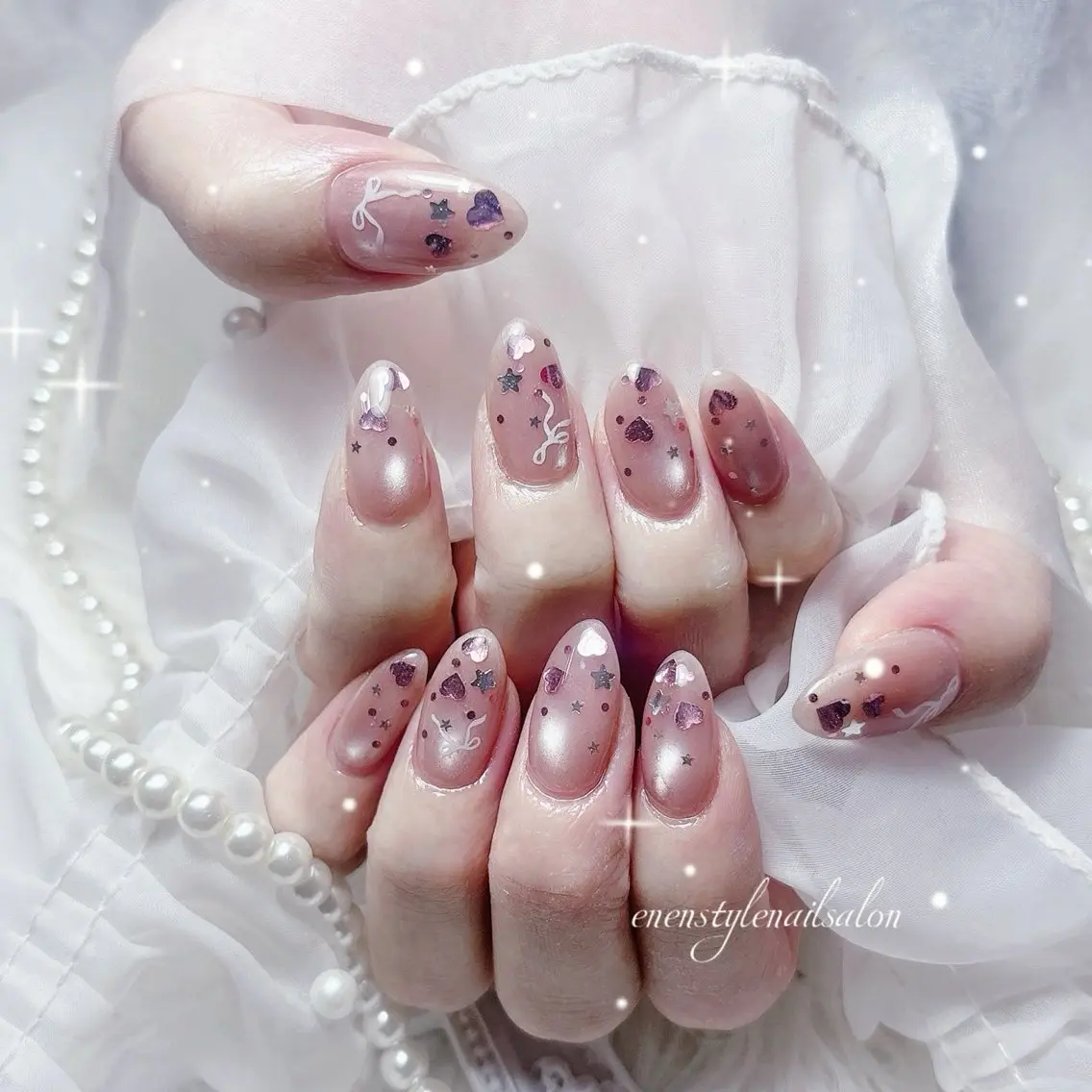 ネイル ハンドネイル 🐾enen style 🐾のネイルデザイン