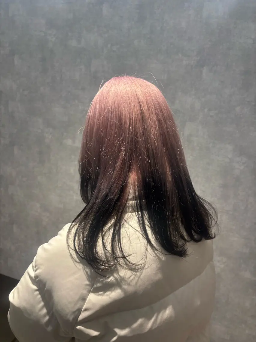 ミディアム カラー カット ヘアカラー トリートメント 🌐NATSUMI 🌐【寒色カラー】のヘアスタイル