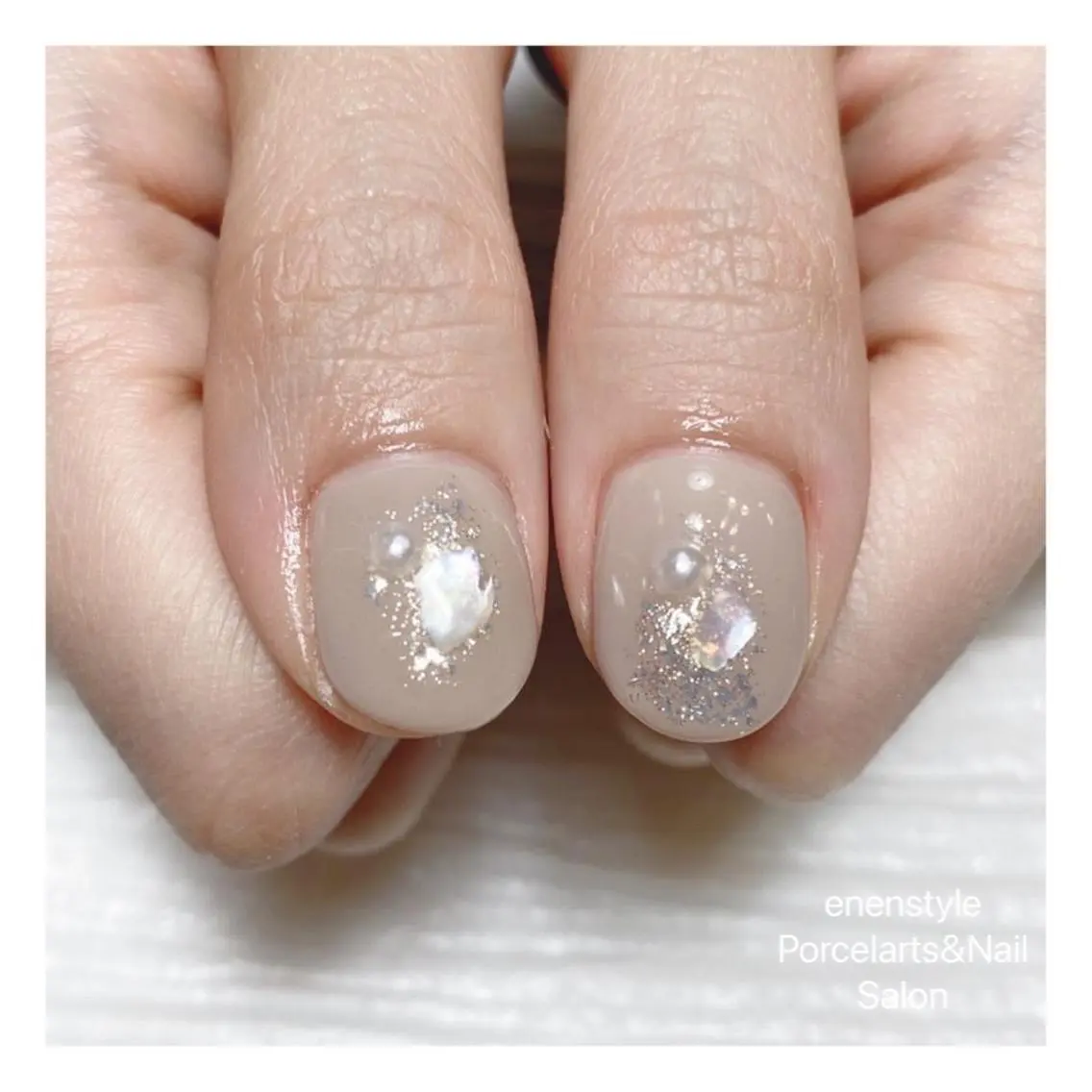 ショート ネイル ハンドネイル 🐾enen style 🐾のネイルデザイン