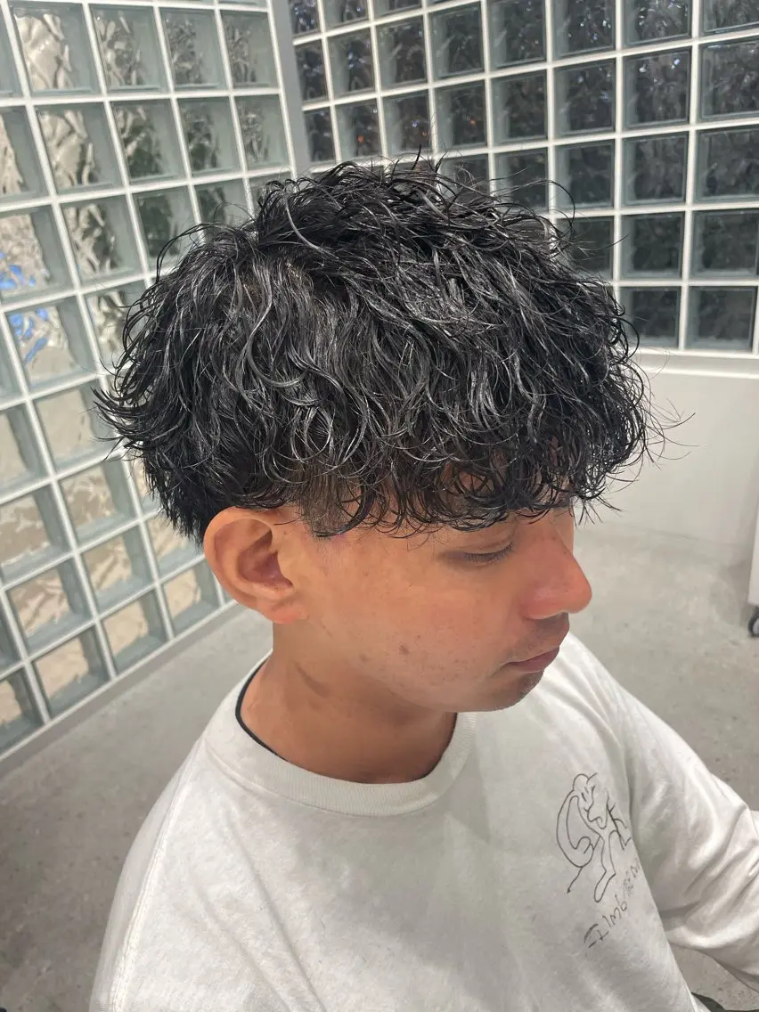 メンズ 無料ショートモデル 募集中❗️秋山ひらいのヘアスタイル