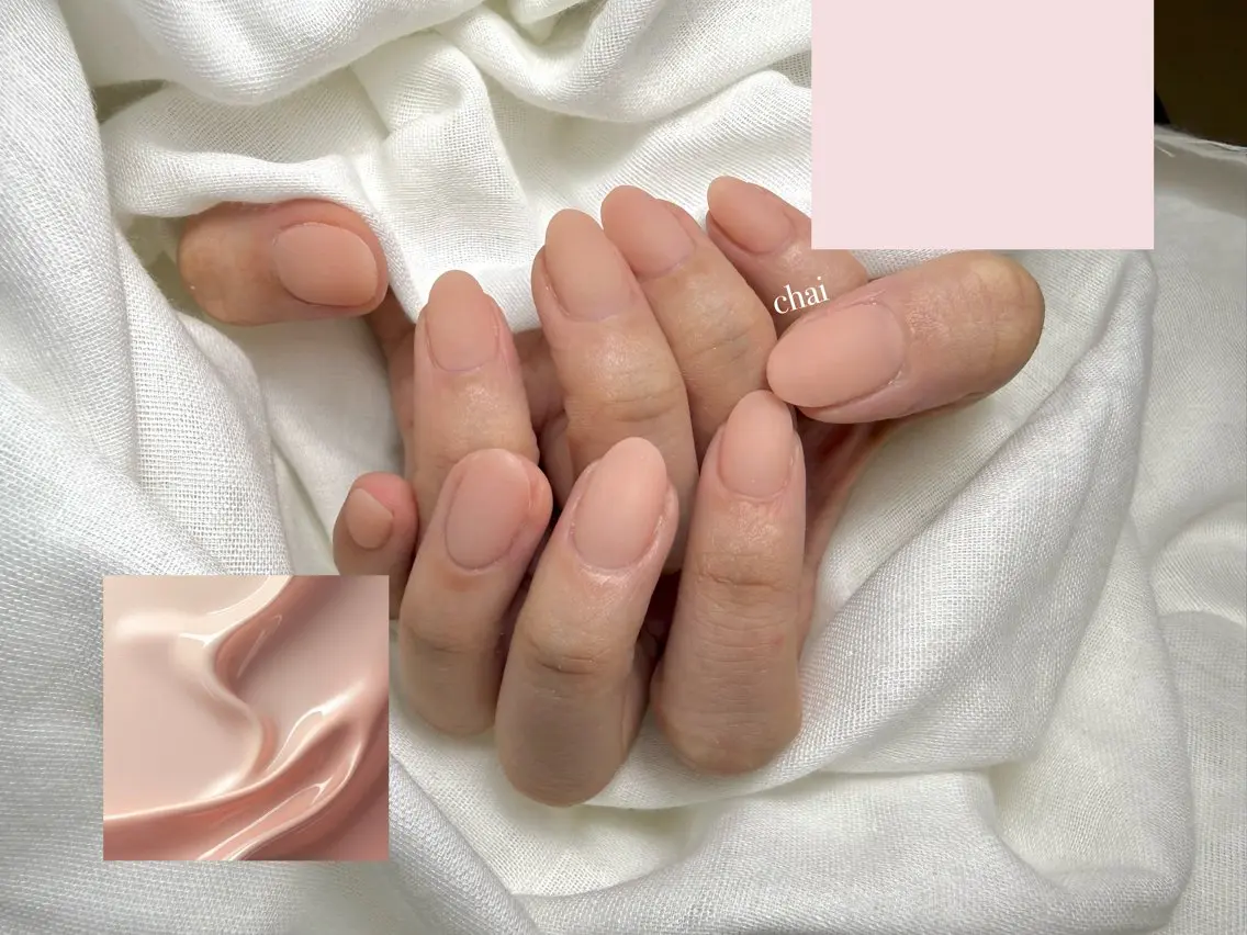 ネイル マットネイル ハンドネイル chai nail &  eye📍鶴橋のネイルデザイン